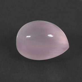 Quartz rose rose naturelle transparent, 7,74 ct, transparent / translucide