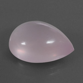 Quartz rose rose naturelle transparent, 9,09 ct, transparent / translucide