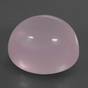 Quartz rose rose naturelle transparent, 12,46 ct, transparent / translucide