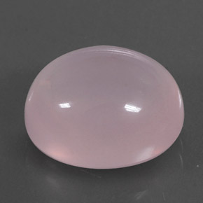 Quartz rose rose naturelle transparent, 10,34 ct, transparent / translucide
