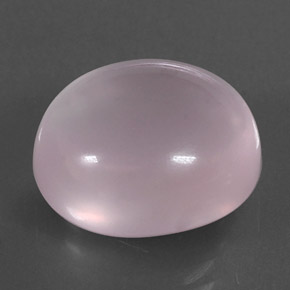 Quartz rose rose naturelle transparent, 10,08 ct, transparent / translucide