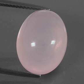 Quartz rose rose naturelle transparent, 11,67 ct, transparent / translucide