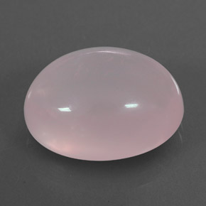 Quartz rose rose naturelle transparent, 11,67 ct, transparent / translucide