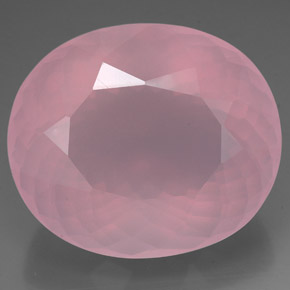 Quartz rose rose naturelle transparent, 150,80 ct, transparent / translucide