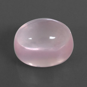 Quartz rose rose naturelle transparent, 17,60 ct, transparent / translucide