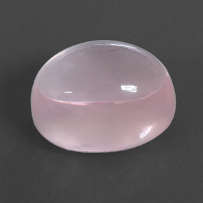 Quartz rose rose naturelle transparent, 14,43 ct, transparent / translucide