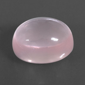 Quartz rose rose naturelle transparent, 14,49 ct, transparent / translucide