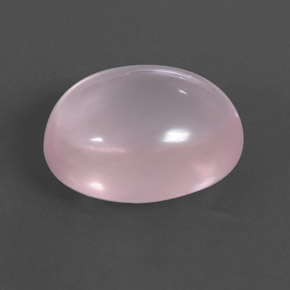 Quartz rose rose naturelle transparent, 11,32 ct, transparent / translucide