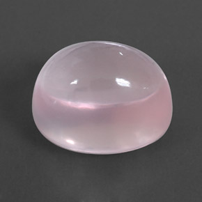 Quartz rose rose naturelle transparent, 16,43 ct, transparent / translucide