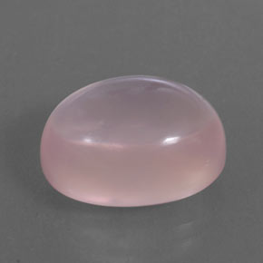 Quartz rose rose naturelle transparent, 13,11 ct, transparent / translucide