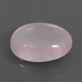 Quartz rose rose naturelle transparent, 10,64 ct, transparent / translucide