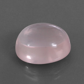 Quartz rose rose naturelle transparent, 9,72 ct, transparent / translucide