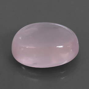 Quartz rose rose naturelle transparent, 11,13 ct, transparent / translucide