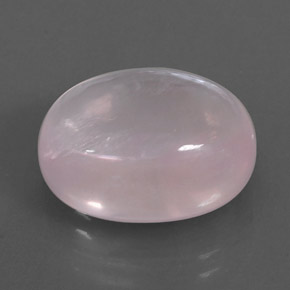 Quartz rose rose naturelle transparent, 12,90 ct, transparent / translucide