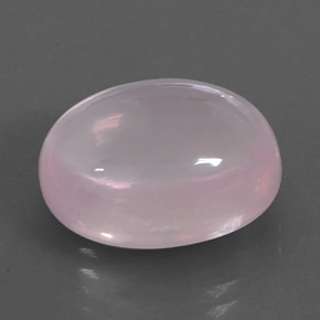 Quartz rose rose naturelle transparent, 13,47 ct, transparent / translucide