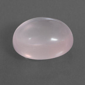 Quartz rose rose naturelle transparent, 12,42 ct, transparent / translucide