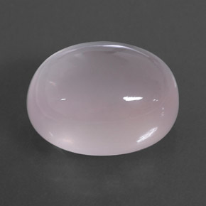 Quartz rose rose naturelle transparent, 13,60 ct, transparent / translucide