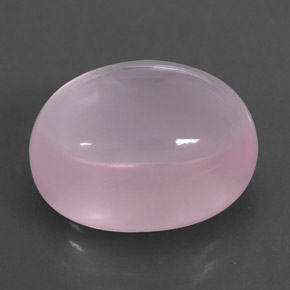 Quartz rose rose naturelle transparent, 13,88 ct, transparent / translucide