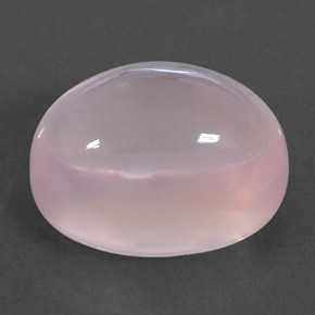 Quartz rose rose naturelle transparent, 19,79 ct, transparent / translucide