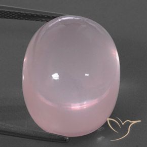 28.99ct Naturel Rose Quartz Rose, ovale, Transparent
