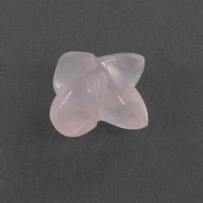 Quartz rose rose naturelle transparent, 3,83 ct, transparent / translucide