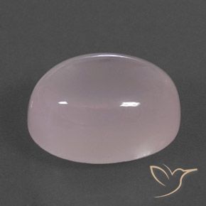 Quartz rose Rose naturelle ovale, 18.58 ct, Transparent