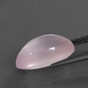 Quartz rose rose naturelle marquise, 6,97 ct, transparent