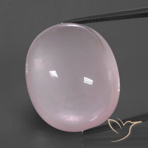 63.54ct Naturel Rose clair Quartz Rose, ovale, Transparent