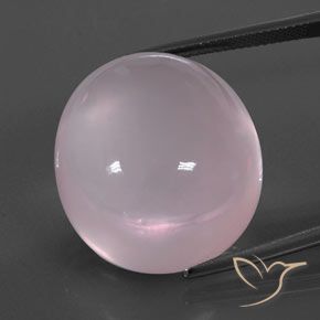 48.72ct Naturel Rose clair Quartz Rose, ovale, Transparent