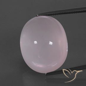 38.70ct Naturel Rose bubblegum Quartz Rose, ovale, Transparent