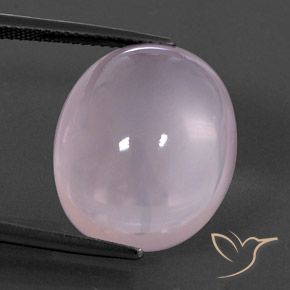 19.81ct Naturel Rose bubblegum Quartz Rose, ovale, Transparent