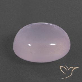 Quartz Rose Rose bubblegum naturelle Coupe ovale, 18.14 ct, Transparent