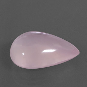 Quartz rose rose naturelle transparent, 15,56 ct, transparent / translucide