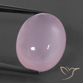 Quartz Rose Rose cerise léger naturelle Transparent, 17.04 ct, Transparent / Translucide