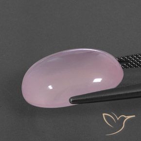 Quartz Rose Rose cerise léger naturelle Transparent, 17.04 ct, Transparent / Translucide