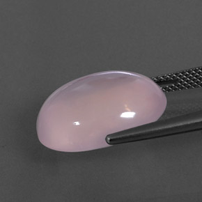 Quartz Rose Rose rosé moyen naturelle Transparent, 13.19 ct, Transparent / Translucide