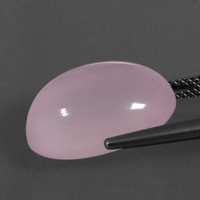 Quartz Rose Rose naturelle Transparent, 14.73 ct, Transparent / Translucide