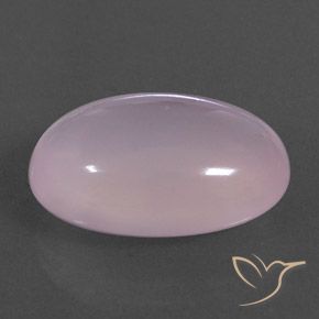 Quartz rose Rose cerise léger naturelle ovale, 18.71 ct, Transparent / Translucide