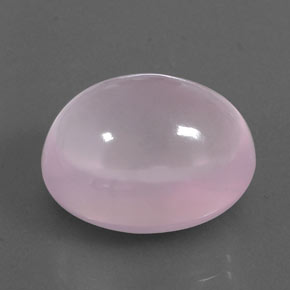 Quartz rose rose naturelle transparent, 23,25 ct, transparent / translucide