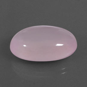 Quartz rose rose naturelle transparent, 20,65 ct, transparent / translucide