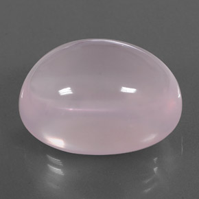 Quartz rose rose naturelle transparent, 43,00 ct, transparent / translucide