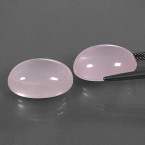 Achetez naturel 34,00ct rose quartz rose gems, transparent, en provenance afrique du sud chez gemselect. en stock, livraison internationale!
