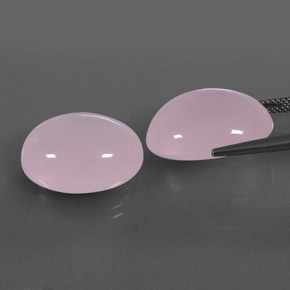 Achetez naturel ct rose quartz rose gems, transparent, en provenance afrique du sud chez gemselect. en stock, livraison internationale!