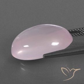 Quartz Rose Rose clair naturelle Transparent, 13.88 ct, Transparent / Translucide