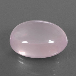 Quartz rose rose naturelle transparent, 22,01 ct, transparent / translucide