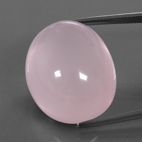 Quartz rose rose naturelle transparent, 57,78 ct, transparent / translucide