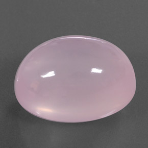 Quartz rose rose naturelle transparent, 45,80 ct, transparent / translucide