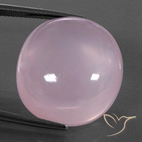 39.41ct Naturel Rose clair Quartz Rose, ovale, Transparent / Translucide