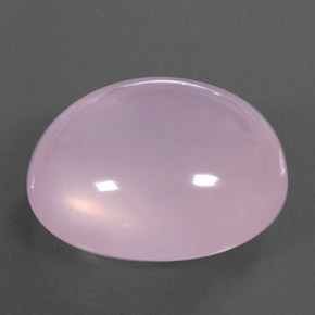 Quartz rose rose naturelle transparent, 45,20 ct, transparent / translucide