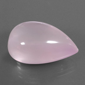 Quartz rose rose naturelle transparent, 33,86 ct, transparent / translucide